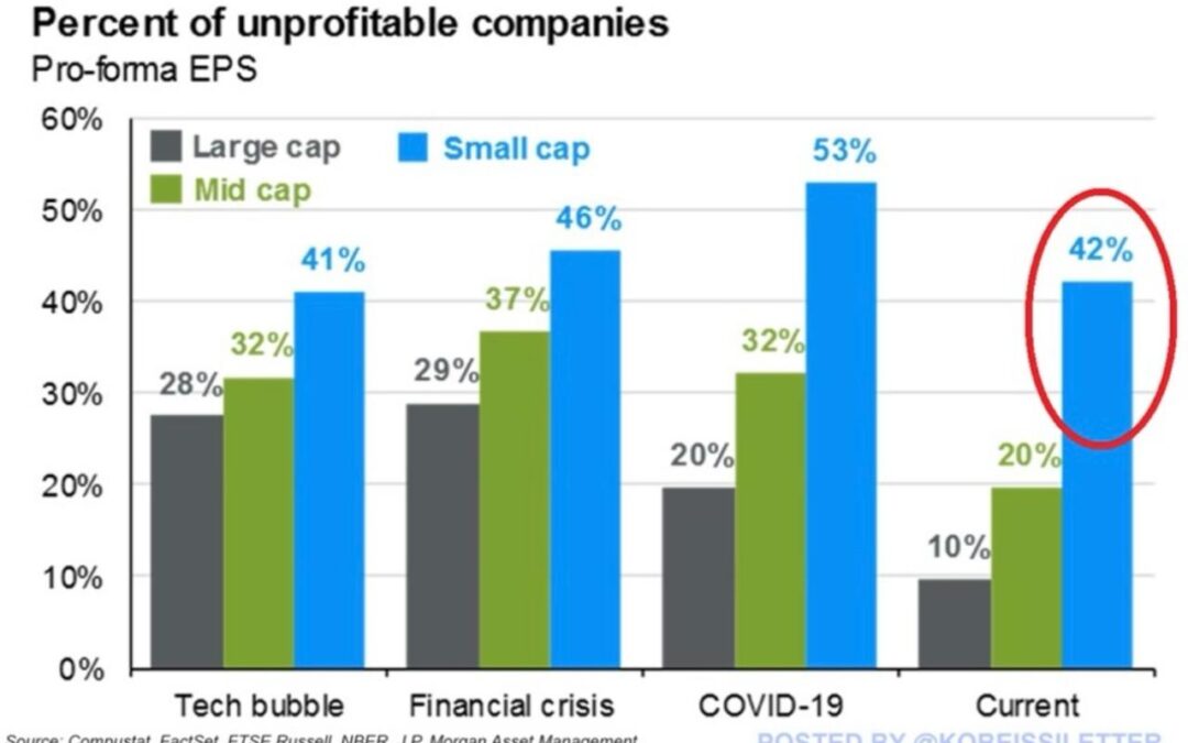 Large-Cap Vs Small-Cap Profits During Bubbles